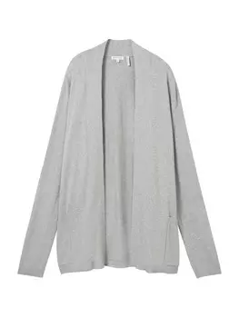 Вязаный кардиган TOM TAILOR Knit Cardigan, серый