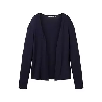 Вязаный кардиган TOM TAILOR Knit Cardigan, темно-синий