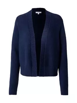 Вязаный кардиган TOM TAILOR Knit Cardigan, темно-синий
