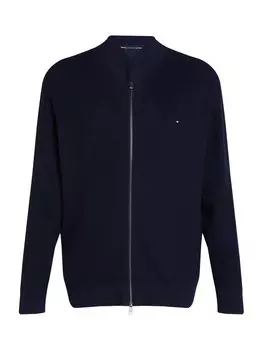 Вязаный кардиган Tommy Hilfiger Big & Tall, темно-синий