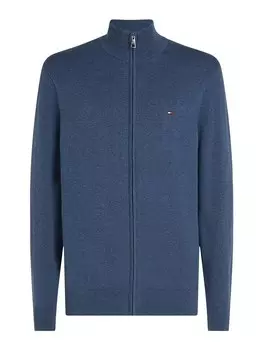 Вязаный кардиган TOMMY HILFIGER Essential, королевский синий