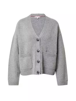 Вязаный кардиган Tommy Hilfiger, пестрый серый