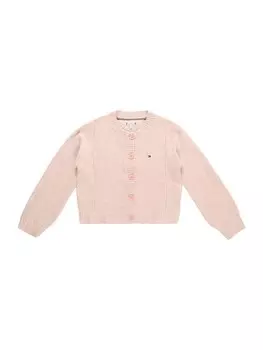 Вязаный кардиган Tommy Hilfiger, розовый