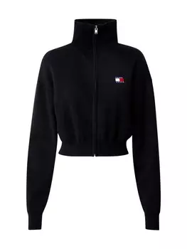 Вязаный кардиган Tommy Jeans, черный