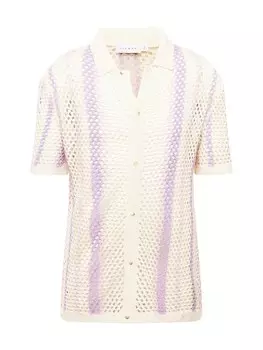 Вязаный кардиган TOPMAN, фиолетовый