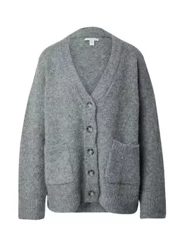 Вязаный кардиган TOPSHOP Knit Cardigan, цвет blue/grey
