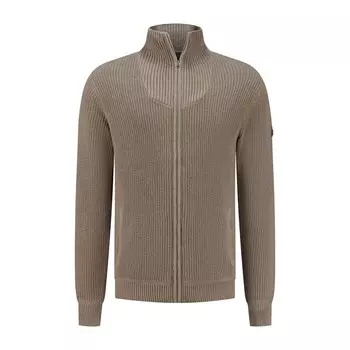 Вязаный кардиган Travelin SNOWDON, коричневый