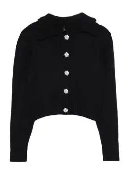 Вязаный кардиган Trendyol, черный