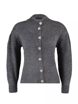Вязаный кардиган Trendyol Knit Cardigan, антрацит