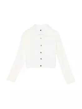 Вязаный кардиган Trendyol, светло-серый