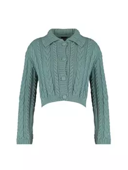 Вязаный кардиган Trendyol, зеленый