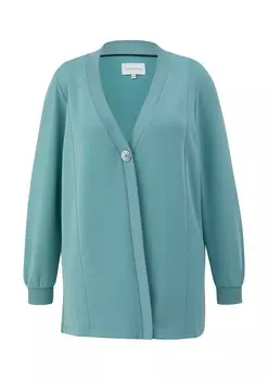 Вязаный кардиган Triangle, бирюзовый