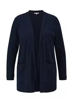 Вязаный кардиган Triangle, темно-синий