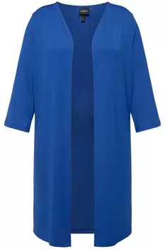 Вязаный кардиган Ulla Popken Knit Cardigan, королевский синий