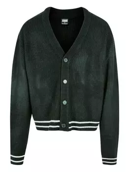 Вязаный кардиган Urban Classics Knit Cardigan, темно-зеленый
