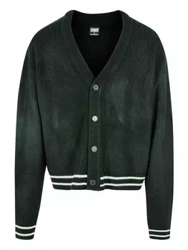 Вязаный кардиган Urban Classics, темно-зеленый