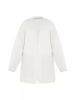 Вязаный кардиган Usha, экрю