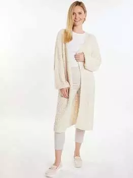 Вязаный кардиган Usha, экрю