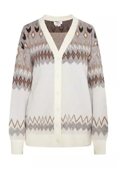 Вязаный кардиган Usha, бежевый