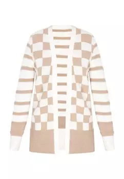 Вязаный кардиган Usha, бежевый