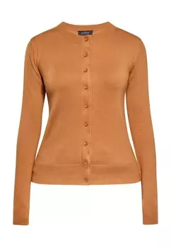 Вязаный кардиган usha BLACK LABEL Knit Cardigan, коричневый
