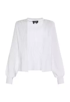 Вязаный кардиган usha BLACK LABEL Knit Cardigan, белый