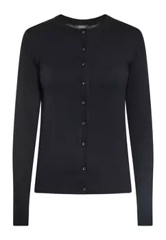 Вязаный кардиган usha BLACK LABEL Knit Cardigan, черный