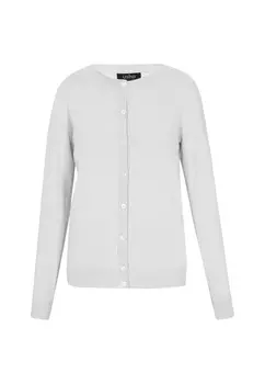 Вязаный кардиган usha BLACK LABEL, светло-серый