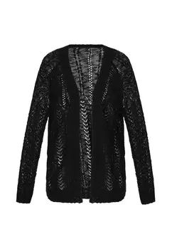 Вязаный кардиган Usha, черный
