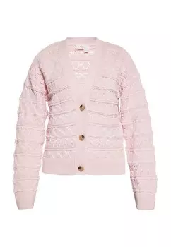 Вязаный кардиган usha FESTIVAL, розовый