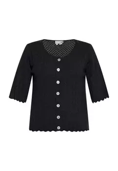 Вязаный кардиган Usha Knit Cardigan, черный