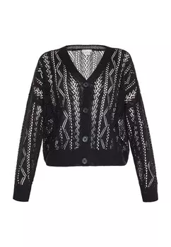 Вязаный кардиган Usha Knit Cardigan, черный