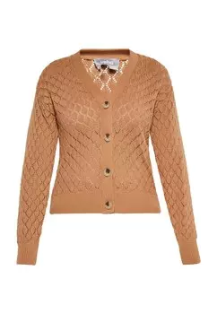 Вязаный кардиган Usha Knit Cardigan, кэмел
