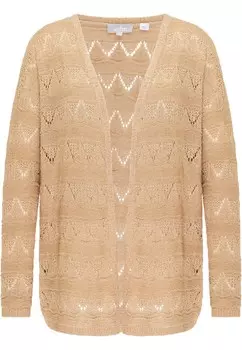 Вязаный кардиган Usha Knit Cardigan, серо-коричневый