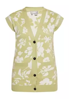 Вязаный кардиган Usha Knitted Vest, светло-зеленый