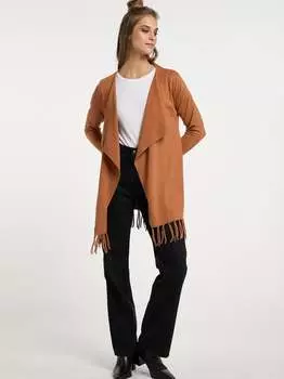 Вязаный кардиган Usha, коричневый