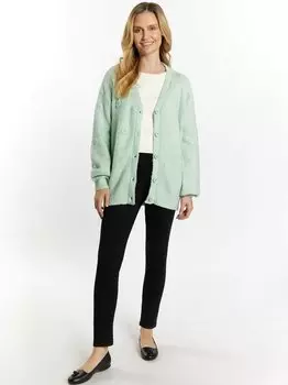 Вязаный кардиган Usha, меланж