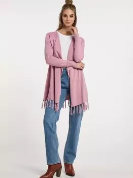 Вязаный кардиган Usha, розовый