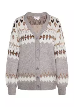 Вязаный кардиган Usha, серый