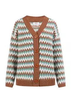 Вязаный кардиган Usha, смешанные цвета