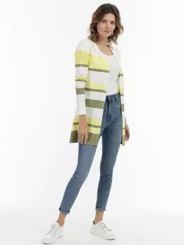 Вязаный кардиган Usha, зеленый