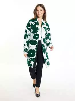 Вязаный кардиган Usha, зеленый