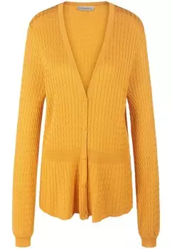 Вязаный кардиган Uta Raasch, желтый