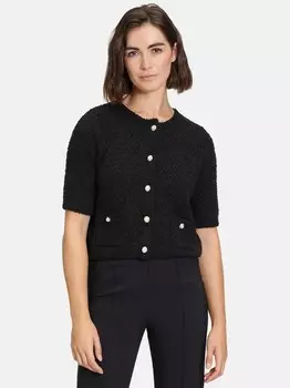 Вязаный кардиган Vera Mont, черный