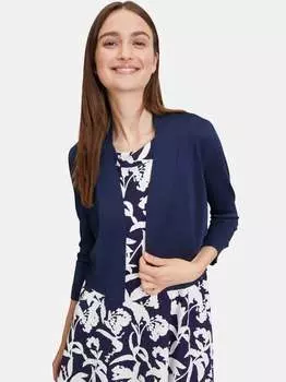 Вязаный кардиган Vera Mont, синий