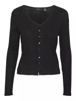 Вязаный кардиган VERO MODA ASTA, черный