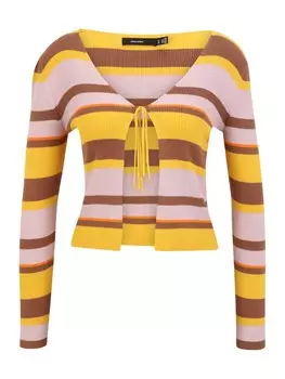 Вязаный кардиган Vero Moda AURA, коричневый