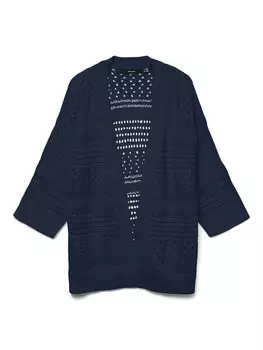 Вязаный кардиган VERO MODA CAPRI, темно-синий