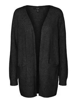 Вязаный кардиган VERO MODA Doffy, пестрый черный
