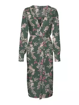 Вязаный кардиган VERO MODA EASY JOY, зеленый